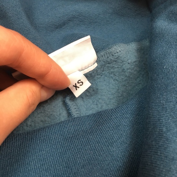 Bryn Walker poncho sweater cowl neck fleece lined - Picture 6 of 7